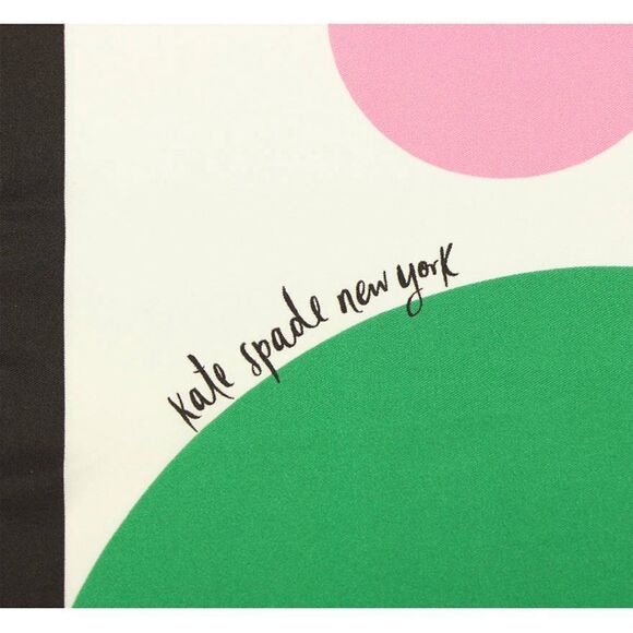 NWT Kate Spade printed silk scarf 20.5 x 20.5 - Picture 4 of 9